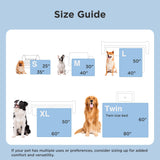 Bedsure Cooling Blanket for Small Dogs with Breathable Air-Core Fill Q-MAX>0.4 - Dog Cooling Mat Soft, Lightweight Pet Cat Throw Cold Blanket Washable for Summer, Beige, 25x35