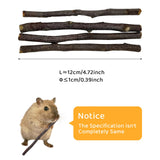 QHZHANG 600g Apple Sticks Small Animals Wooden Pet Chew Treats Toys for Guinea Pigs Hamsters Rabbits Chinchillas Squirrels Small Animal Molar Wood Treats Toys