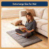 Vagascape Dog Pad (48"x28") - Waterproof Heated Mat & Pet Bed for Indoor and Outdoor Use, Chew Resistant Cord, Machine Washable Cover with Wheat Pattern Quilting, for Cats and Pets