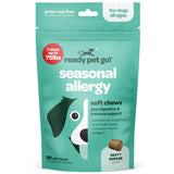 Immunity Boosting Dog Allergy Chews | Delicious and Soothing Hot Spot & Dog Itch Relief Chew for Seasonal Allergy Relief with Probiotics ACV Alaskan Salmon Oil & Colostrum for Dogs | 90 Chews