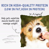 AIPETI Wild-Caught Freeze Dried Capelin for Cats & Dogs (2.47oz/70g) - Loaded with Crunchy Roe, 100% Whole Fish, Rich in Omega-3 for Skin & Coat, High-Value Grain-Free Training Treats