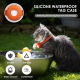 ZFSJTAG Cat Tracker, GPS Tracker for Cats, No Monthly Fee Pet Tracker for Cats Compatible with Apple Find My App (Only iOS), Real-Time Tracking, Smart Alerts, Up to 1-Year Battery, Waterproof