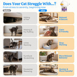 Barkwave Cat Calming Pheromone Diffuser Kit, Stress Relief, 1 Plug-in 2 Refills