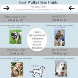 Lucky Love Dog Bundle - Medium No Pull Dog Harness & Adjustable Collar, in Stylish Hippie Pattern, Durable & Comfortable for Pet Dogs, Suitable for Puppies & Adult Dogs