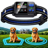 GPS Wireless Dog Fence System,Electric Fence for Dogs,3 Safe Training Modes