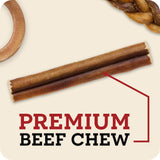 Redbarn Pet Products Straight 5" Bully Sticks - Long Lasting Dog Chew, All Natural Bully Bones (50-Count)