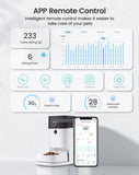 PETGUGU Automatic Cat Feeder with Camera,3.5L Programmable Pet Food Dispenser,1080P HD Night Vision,2-Way Audio & 60s Voice Recorder, Timed Portion Control Auto Feeder for Indoor Cats & Small Dogs
