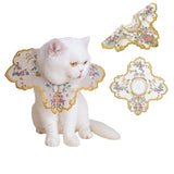 Leo Kitty New Year Pet Outfit for Small Cats & Small Dogs — Green Butterfly-Embroidered Costume, Holiday Dress-Up Essential