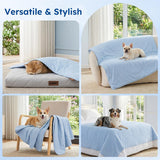 ZOMISIA Premium Cooling Blanket for Large Dogs - Q-MAX>0.5 Cold Breathable Washable Pet Mat, Travel Soft Dog Summer Essentials, Grey, 40"x50"