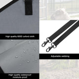 MIYABALA 3 Packs Goat Hay Feeder,Hay Bags for Goats,Horses,Sheep,Premium 600D Oxford Cloth,with Metal Fastener and Adjustable Open Feed Hole for Slow Feeding