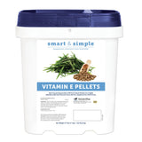 SmartEquine Smart & Simple Vitamin E Pellets | Horse Supplement Pellets | Vitamin E for Horses | Immune Support | Pellet Form for Easy Feeding | 112 Servings | 3.7 LB Bucket