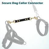 PetBonus Dog Collar Safety Clip, Waterproof Backup Safety Strap