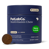 PetLab Co. 22-in-1 Multivitamin Chews for Dogs, Pork Flavor