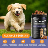 Petnanny No Poo Chews for Dogs - Stool Eating Deterrent with Prebiotics