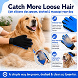NVNAN 3 PCS Pet Hair Removal Glove and Pet Hair Remover