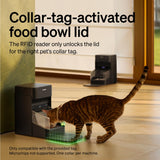 PETLIBRO RFID Automatic Cat Feeder, Collar Sensor for Personalized Meals, Cats Recognition, Diet Tracking and Anti-Stealing for Multi-Pets Homes and Different Diets, Wi-Fi Programmable Food Dispenser