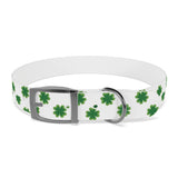 Lucky Clover Dog Collar — St. Patrick’s Day Green Shamrock Pet Collar
