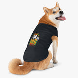 Rasta Marley Dog Tank — Reggae Graphic Pet Shirt