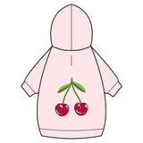 Cherry Pet Hoodie – Cute Navy Blue Dog & Cat Hoodie
