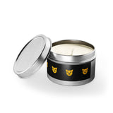 Cat-Themed Tin Candles - Cozy Home Decor, Gift for Pet Lovers, Relaxation Accessories, Cat Lover Gift, Aromatherapy Candles