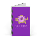 Doghnut Spiral Journal — Cute Dachshund Donut Notebook for Dog Lovers
