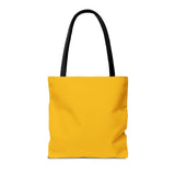 Cute Cat Face Tote Bag - Yellow Pet Lover's Shopping Bag