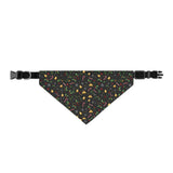 Colorful Confetti Christmas Pet Bandana
