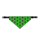 Pet Bandana Collar - Mardi Gras Mask Design