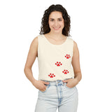 Paw Print Tank Top for Pet Lovers