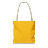Cute Cat Face Tote Bag - Yellow Pet Lover's Shopping Bag