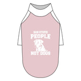 Ban Stupid People Not Dogs Pet Raglan T-Shirt