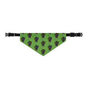 Pet Bandana Collar - Mardi Gras Mask Design