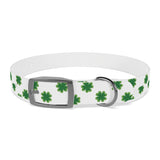 Lucky Clover Dog Collar — St. Patrick’s Day Green Shamrock Pet Collar