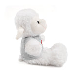 Plush Bear with Paw-Print Tee — Cute Gift for Kids & Pet Lovers