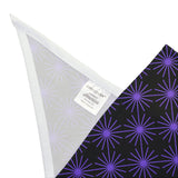 Purple Star Pet Bandana — Star Pattern Dog/Cat Bandana