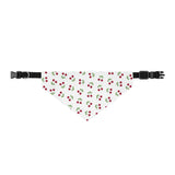 Clip-on Pet Bandana cherry