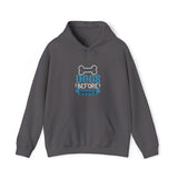 Dog Lover Hoodie - "Dogs Before Dudes" Funny Pet Rescue Sweatshirt