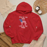 Patriot Dog Hoodie Sweatshirt