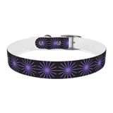 Purple Star Dog Collar — Adjustable Pet Collar with Star Pattern