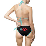 Pet Paw Print Bikini Swimsuit for Women