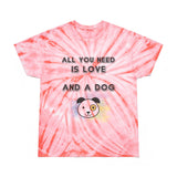 Tie-Dye Tee for Pet Lovers - Cyclone Design