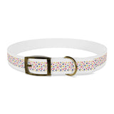 Pet Collar - Colorful Paw Prints Dog Collar
