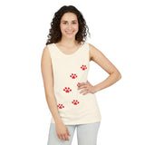 Paw Print Tank Top for Pet Lovers