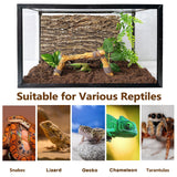 Tfwadmx Snake Climbing Branch,Resin Reptile Wood Trunk Branches Decor,Reptile Terrarium Climbing Accessories Decoration for Geckos, Lizards,Tarantulas,Hermit Crab,Frogs
