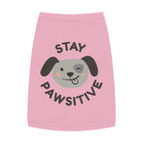 Pet Tank Top - Stay Pawsitive Design