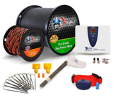 Underground Electric Dog Fence Kit, Pro Grade, 1-Dog, 1000 ft