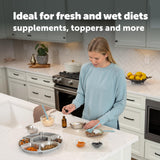 PetSafe FreshFeed Refrigerated Automatic Wet Food Feeder, 6 Meals, White