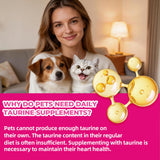 Just Try 7OZ Taurine Powder - Cat & Dog Heart Supplement with Taurine & CoQ10 - Support Heart, Vision and Immune System Health