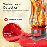 TT Nature Glass Smart Hummingbird Feeder with Camera Solar Powered 2K- AI Identify & Water Detection, Instant Notification, Leakproof & Ant Moat, Compatible with Alexa & Google Assistant