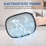 sonluk 2PCS Pet Hair Removal Glove for Dogs&Cats,Upgraded 5-Finger Electrostatic Pet Hair Remover,Reusable Magic Brush Pet Hair Removal Tool for Laundry,Carpets,Sofa Gaps,and Car Seats